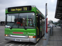 エデン・プロジェクトへのバス